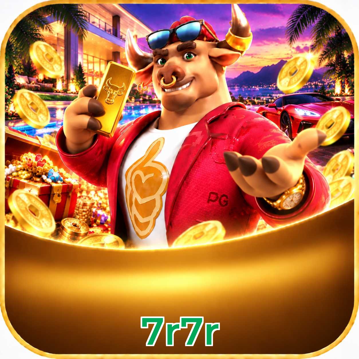 Catálogo de slots da 7r7r com RTP médio de 96,52%